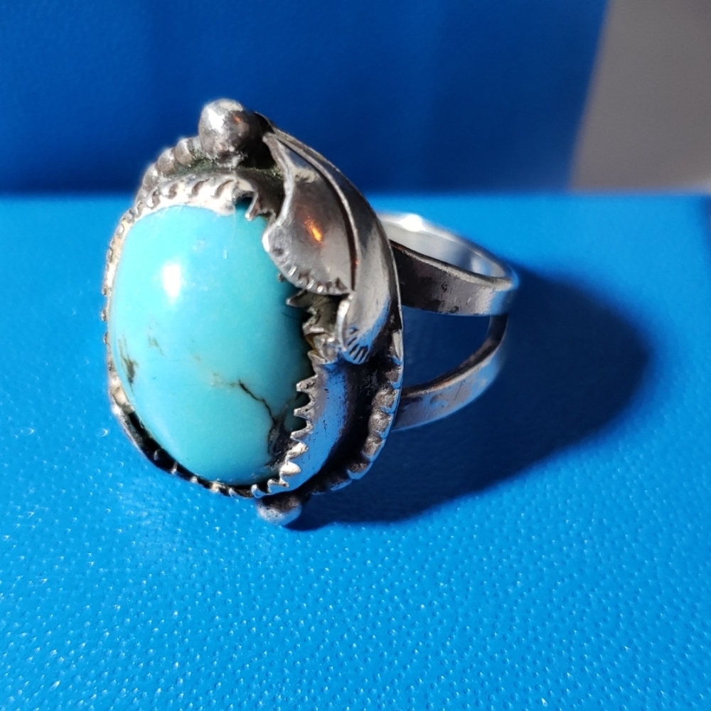 Sterling Silver Turquoise Ring